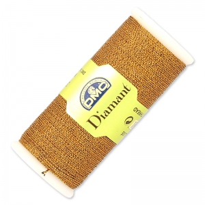 Filo da ricamo DMC Diamant Ramato (D301) x35m