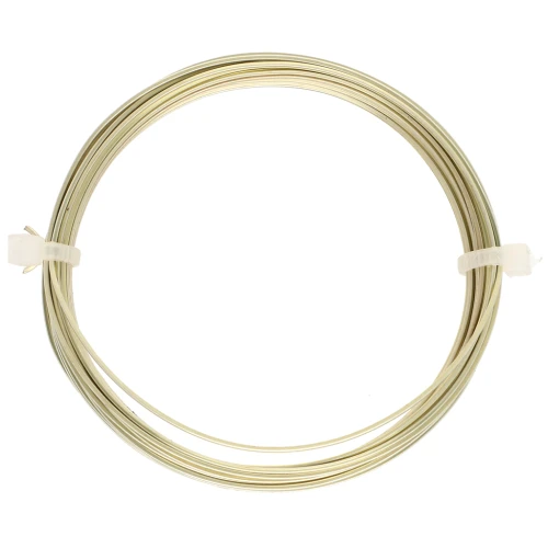 Filo di rame quadrato per gioielli 0,8 mm anti-ossidazione - Champagne x6m