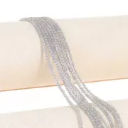 Perline in pietra semipreziosa rotonda da 2 mm - Labradorite x38 cm