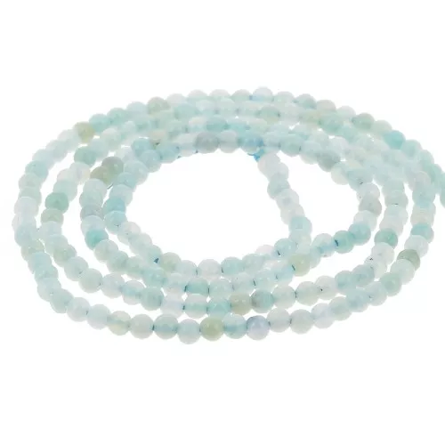 Perline rotonde 2mm pietra semipreziosa - Amazzonite x38cm