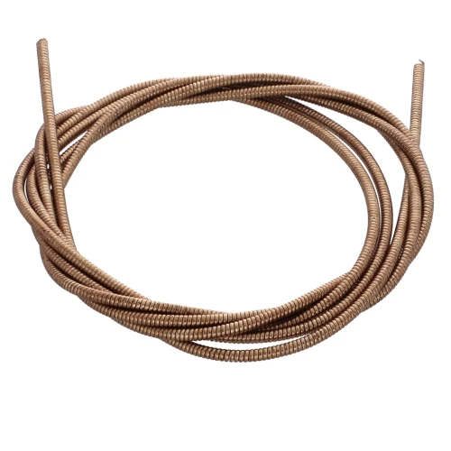 Jaseron 1,9 mm per ricamo - creazione di spille e gioielli ricamati Bronzo scuro x1m