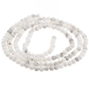 Perline sfaccettate rotonde 2 mm - Howlite x38cm|raw }}
