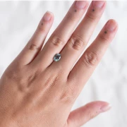 Acquamarina ovale 6,05x6 mm - 1,15 carati