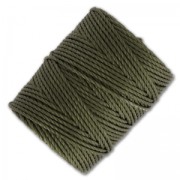 Filo C-Lon Tex 400 Bead Cord mm. 0,90 Green Olive x m. 35