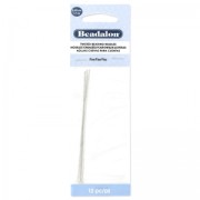 Aghi intrecciati sottili infilaperle 88 mm x10