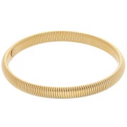 Bracciale in perline da 68 mm - larghezza 8 mm - acciaio inossidabile Dorato 304L x1|raw }}