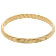Bracciale in perline da 68 mm - larghezza 8 mm - acciaio inossidabile Dorato 304L x1