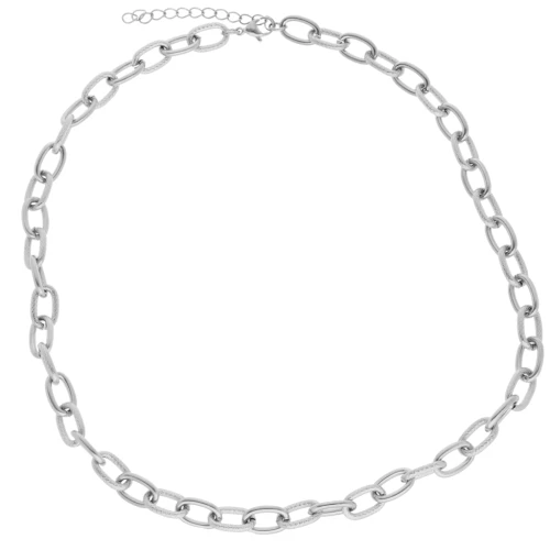Forzatina 8,3 mm a maglia alternata - Acciaio inox 304L x46cm