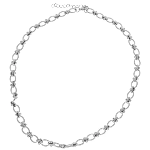 Collare a rete fantasia da 7,5 mm - Acciaio inox 304L x46cm