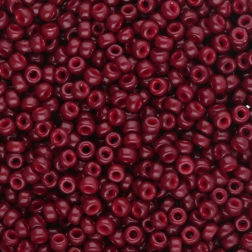 Rocaille Miyuki Duracoat 11/0 4470 - Tinto marrone opaco x8g