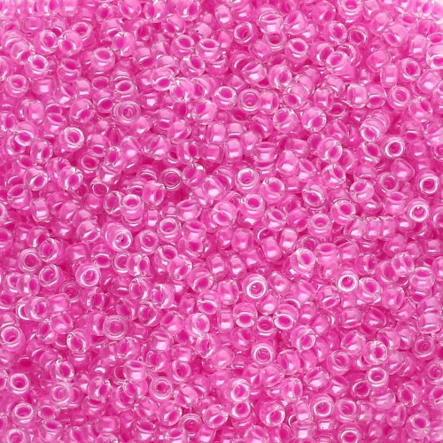 Rocaille Miyuki 15/0 4302 - Magenta caldo luminoso x8g