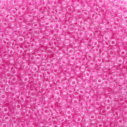 Rocaille Miyuki 15/0 4302 - Magenta caldo luminoso x8g