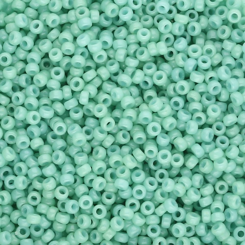 Rocaille Miyuki Duracoat 15/0 4475 - Opale marino opaco tinto x8g