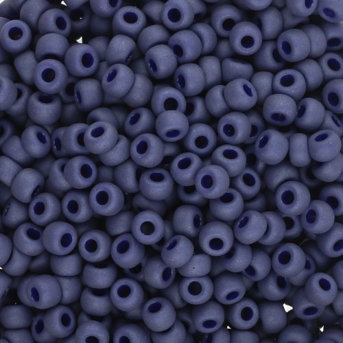 Rocaille Miyuki 8/0 2075 - Opaco Cobalto Lustro Mat x8g