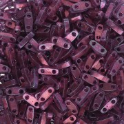 Perline Miyuki Quarter Tila 5x1,2x1,9 mm QTL-316 - Ametista chiaro oro lucido x10g|raw }}