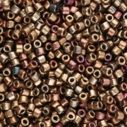 Perline Matubo 10/0 2,1 mm - Oro-Rame-Iris Metallizzato Opaco x 10 g