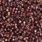 Perline Matubo 10/0 2,1 mm - Crystal Apollo Gold x 10 g