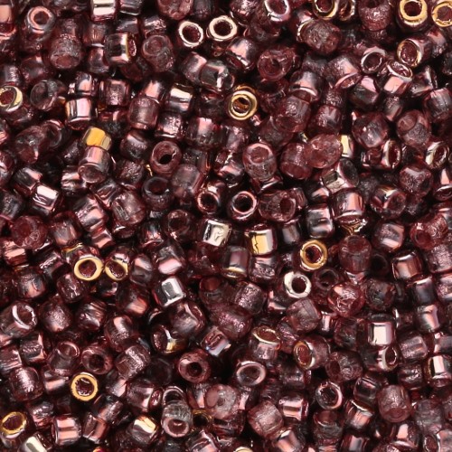 Perline Matubo 10/0 2,1 mm - Crystal Apollo Gold x 10 g