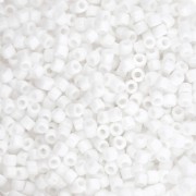 Perla Matubo 10/0 2,1 mm - Bianco opaco x 10 g