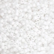 Perline Matubo 10/0 2,1 mm - Bianco opaco x 10 g