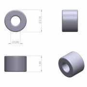 Perline Matubo 10/0 2,1 mm - Siam Ruby x 10 g