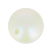 Perlina PureCrystal semi-forata 5818 mm. 3 Pearlescent White Pearl x1