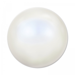 Cabochon PureCrystal 5817 mm. 10 Pearlescent White Pearl x1