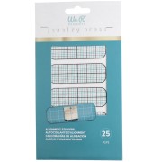 Adesivi di allineamento per la punzonatrice manuale We R Makers x25