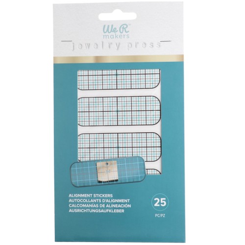 Adesivi di allineamento per la punzonatrice manuale We R Makers x25