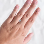 Acquamarina ovale 6,1x4 mm - 0,40 carati