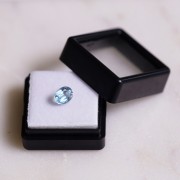 Acquamarina ovale 7,2x5,6 mm - 0,90 carati|raw }}