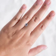 Acquamarina ovale 6,5x5 mm - 0,65 carati