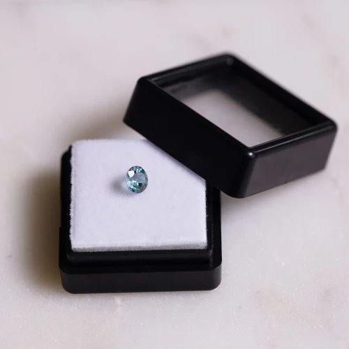 Acquamarina tonda 4,9 mm - 0,45 carati