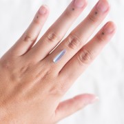 Pietra di luna baguette 16,6x4,8 mm - 2,80 carati