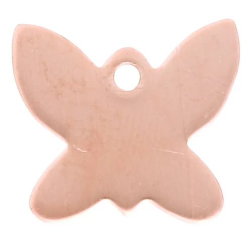 Ciondolo a farfalla 13x14 mm per Efcolor polvere di rame x1