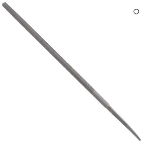 Lima rotonda da 200 mm - grana fine - utensili per gioielleria x1