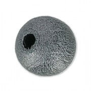 Tonde in legno mm. 6 Hematite madreperlato x25