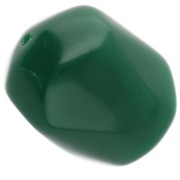 Perla barocca irregolare in resina opaca 22x17 mm - Verde smeraldo x1|raw }}