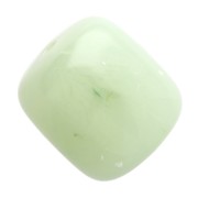 Perle tubolari in resina traslucida 12x11 mm - Lichene marmorizzato x6