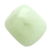 Perle tubolari in resina traslucida 12x11 mm - Lichene marmorizzato x6