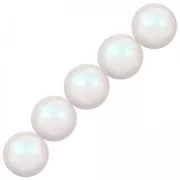 Perline PureCrystal 5810 mm. 6 Pearlescent White Pearl x10
