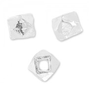 Cubi sfaccettati mm.3 Argento 925 x10|raw }}