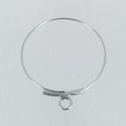 Intercalari a cerchio da decorare mm. 25 Argento 925 x2