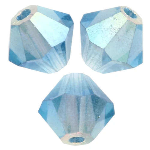 Perle Preciosa - Biconi 6 mm- Malibu Blue x12