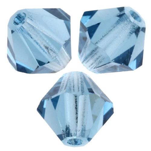 Perle Preciosa - Biconi 6 mm - Malibu Blue AB x12
