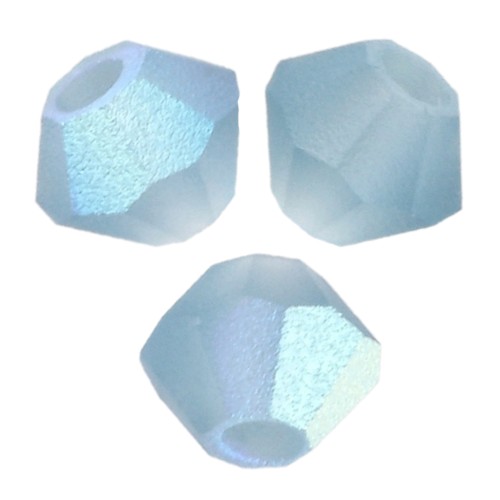 Perle Preciosa - Biconi 3 mm - Malibu Blue AB Matt x30