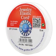 Cordone elastico magico da 1 mm - Trasparente x5m|raw }}