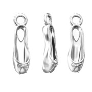Ciondolo ballerine 14.5 mm in Argento 925  x1|raw }}