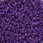 Rocaille Miyuki 11/0 1932 - SF Lilla scuro con ametista chiara x8g