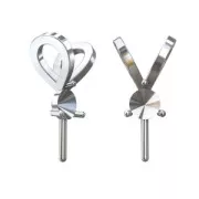 Attacco pendente 5818 8 mm Argento 925 x1